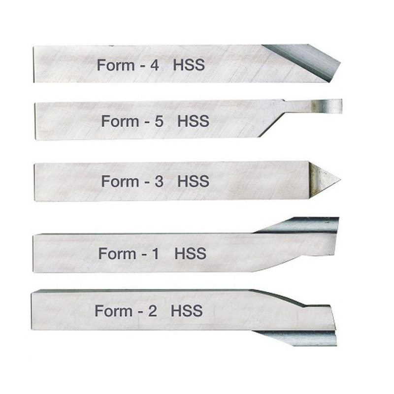 Set di utensili per tornitura tornio di qualità con punte per utensili HSS (gambo 10 mm