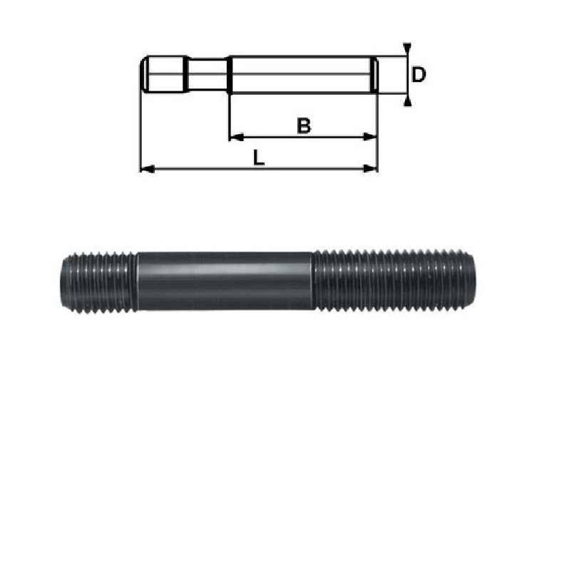 5 Pezzi Perni Filettati/viti Vermi M2 Con Taglio Ad Anello DIN916 (ISO - Foto 8
