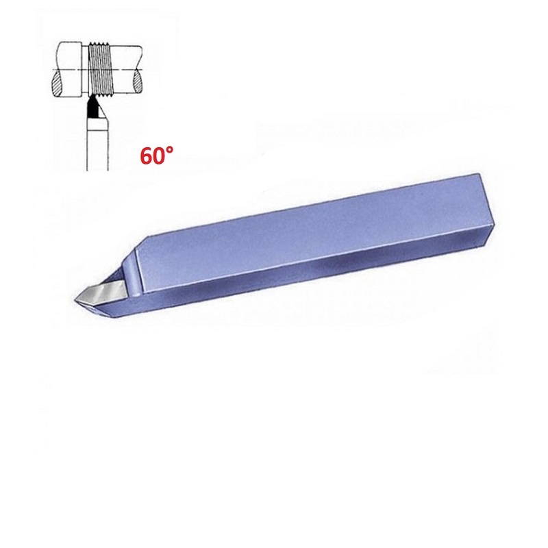 Utensile per tornio filettatura esterna a 60° DIN 282 Utensileria Revelli
