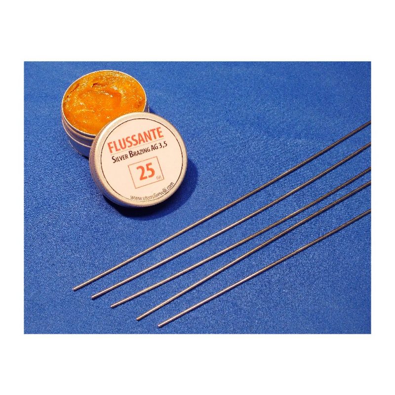 Bacchette Per Saldatura Con 25% Argento | 100 Gr | 1,5x500mm | Per Rame, Ferro, Acciaio | Senza Cadmio - Foto 9