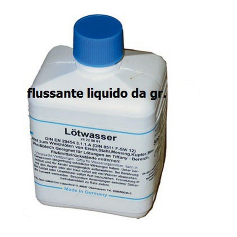 disossidante liquido per saldature - Utensileria Revelli