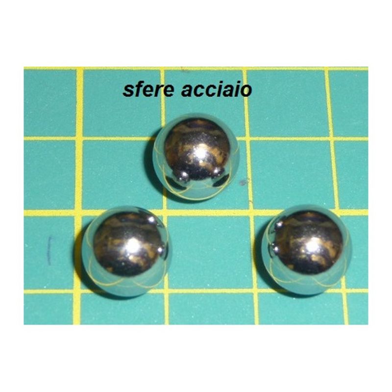 10 sfere di acciaio da Ø 10 mm. - Utensileria Revelli
