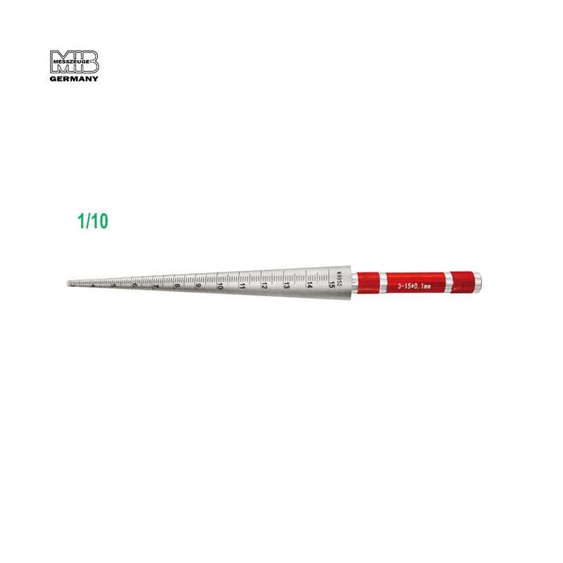 Set Calibri Per Fori Telescopici - 4 Pezzi, Acciaio Carbonio, Da 1/8 A 1/2 Pollice - Foto 5