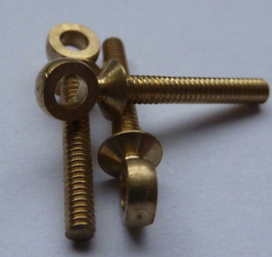 Viti Ad Occhiello Bymivofun - 4/5/6 Mm, Per Bricolage, Resina, Gioielli - Foto 9