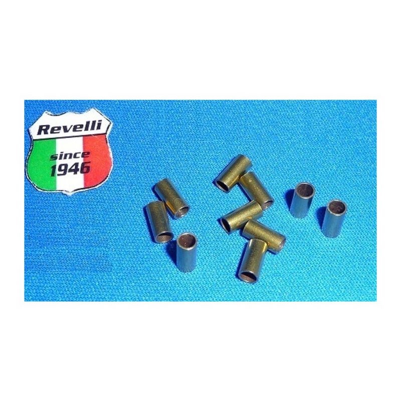 Walfront Passacavi Occhielli in Ottone, Anticato Kit di Fissaggio, Accessori Craft in Pelle con Rondelle per Riparazioni(5mm