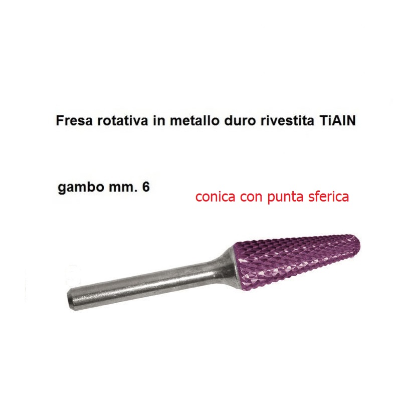 Fresa A Sfera HSSAL 2 Flauti Per CNC - R0.75x6x4x70mm, Per Alluminio, Rame, Plastica - Foto 12