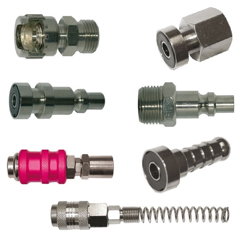 Kit Raccordi Aria Compressa Compressore Pistola Innesto Rapido - Foto 10