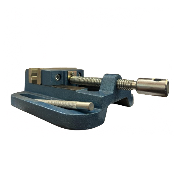 Morsa Per Trapano A Colonna Fervi - Ghisa 125 Mm Apertura Ganasce - Foto 2