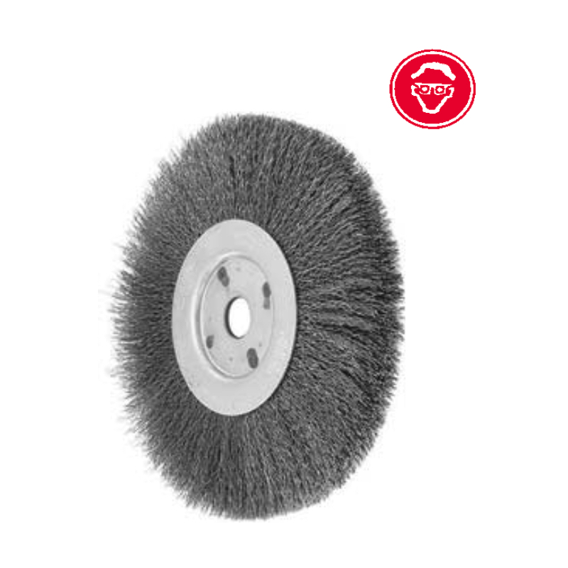 Spazzola metallica smerigliatrice angolare, set di 3 spazzole M14 da 125 mm per smerigliatrice angolare