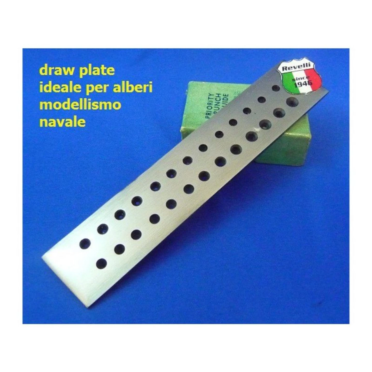 Trafila per modellismo navale Draw Plate - Utensileria Revelli