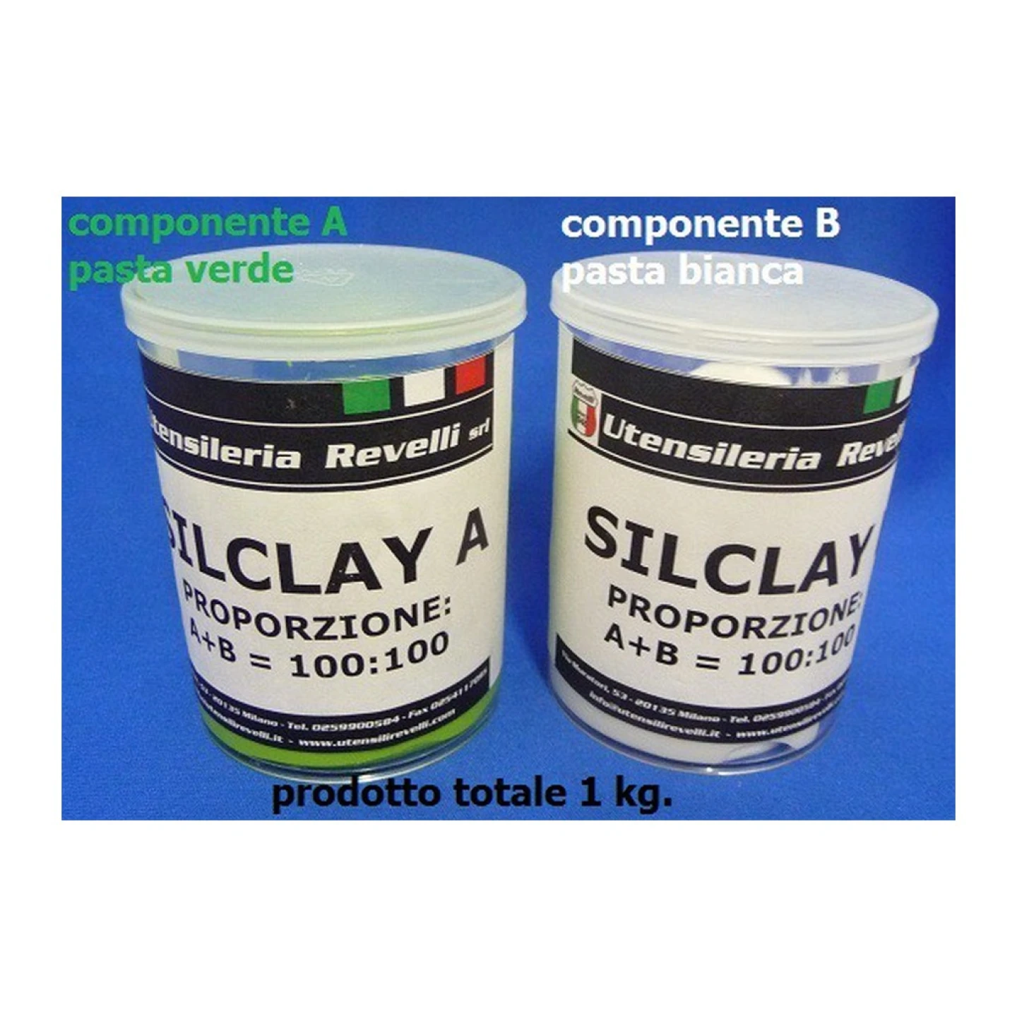 Silicone in pasta per stampi - Utensileria Revelli