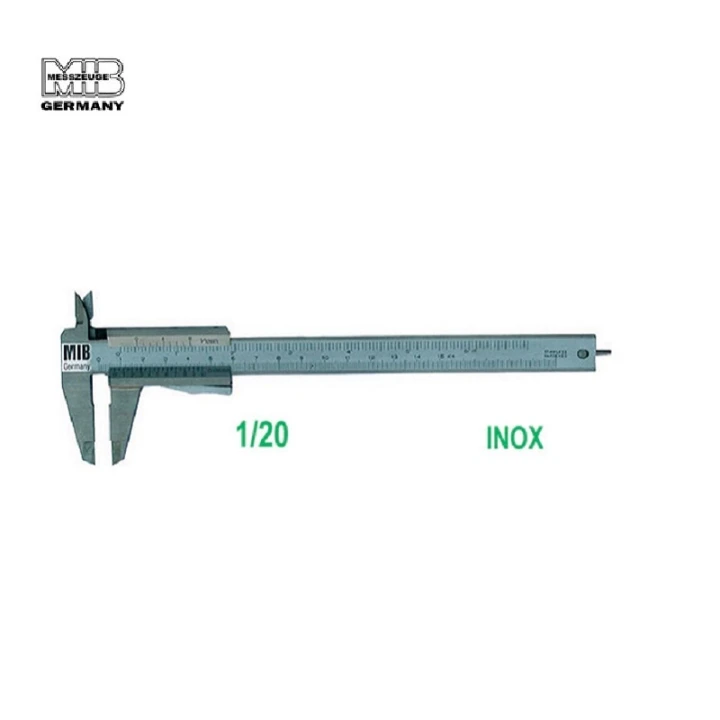 Calibro A Corsoio 150mm STEINLE - Con Vite Di Bloccaggio E Tabella Filettature | Precisione 0.05mm - Foto 14