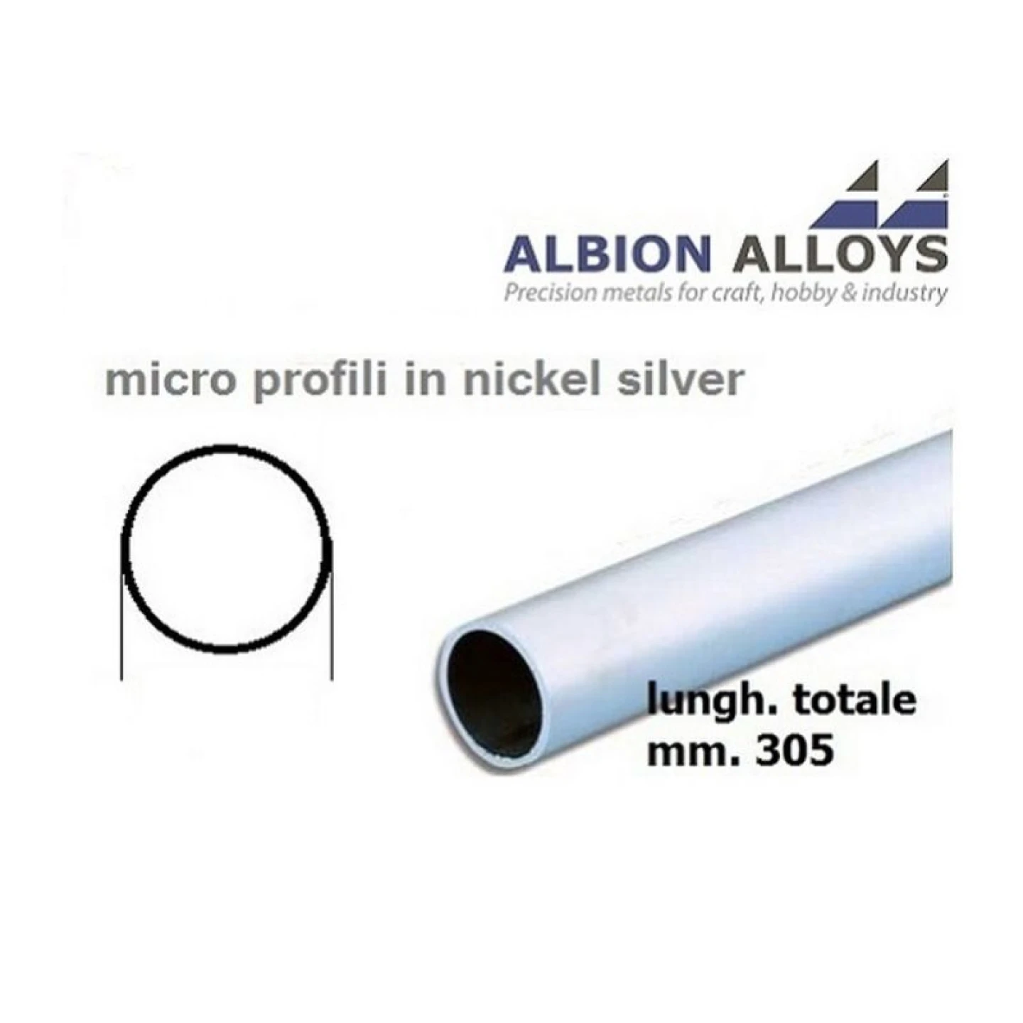 Profili in Nickel Silver tondo passante da 305 mm. - Utensileria Revelli
